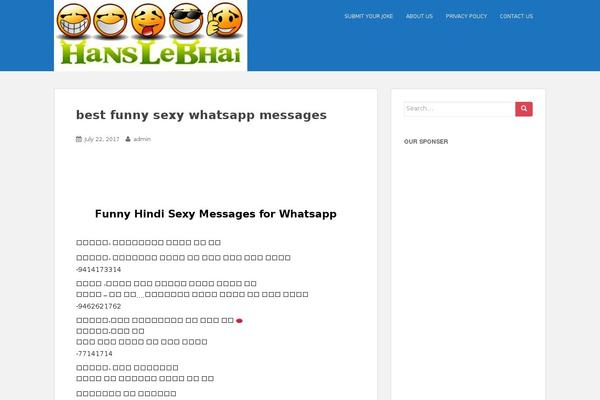 hanslebhai.com site used MH Squared lite