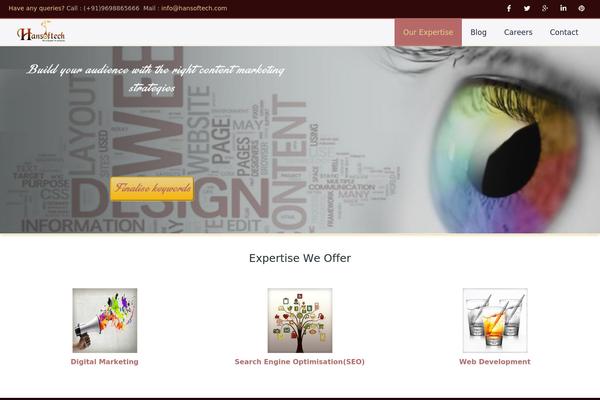 Site using GS Testimonial Slider plugin