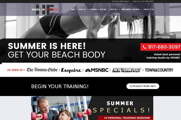Yoga-fit theme site design template sample