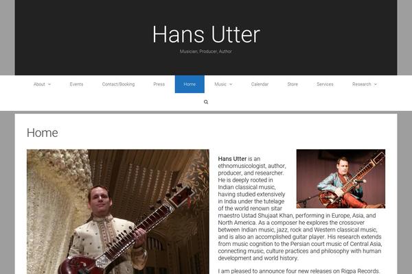 Exhibit theme site design template sample
