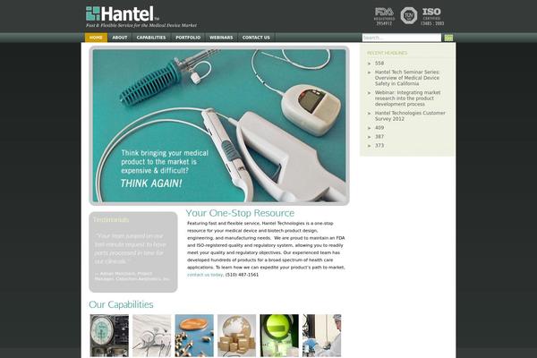 SthBlue theme site design template sample