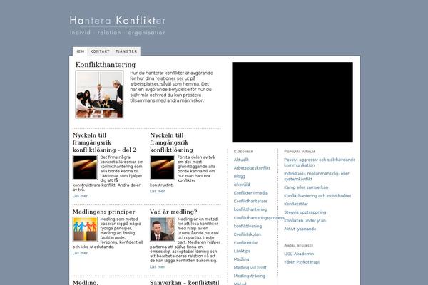 Thesis 1.6 theme site design template sample