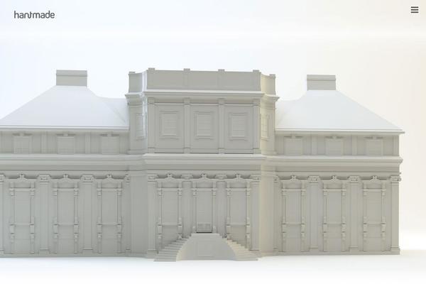 Hazel theme site design template sample