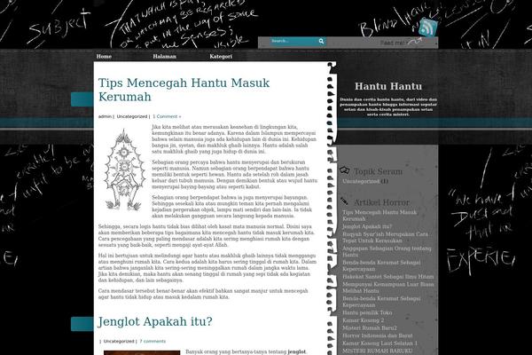 Black Board theme site design template sample