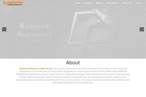 hanumanenterprises.com site used Hanuman