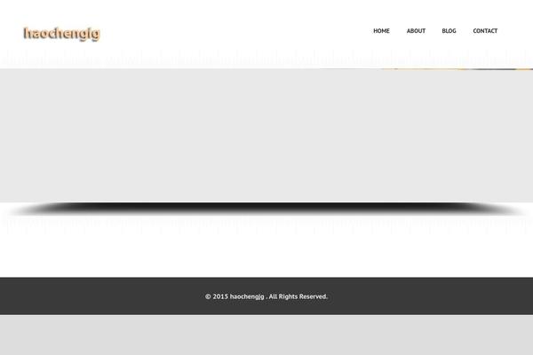 BUILDER theme site design template sample