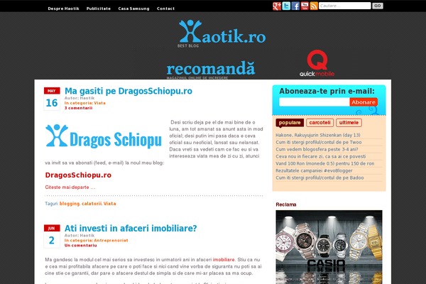 Maxwell theme site design template sample