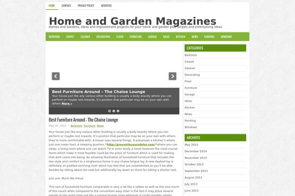 Wordie theme site design template sample