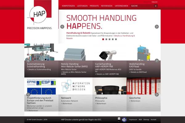 hap.de site used Hap