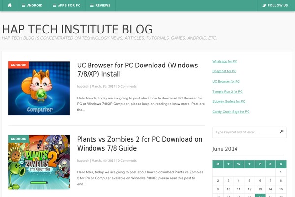 hapinstitute.net site used Trustnews