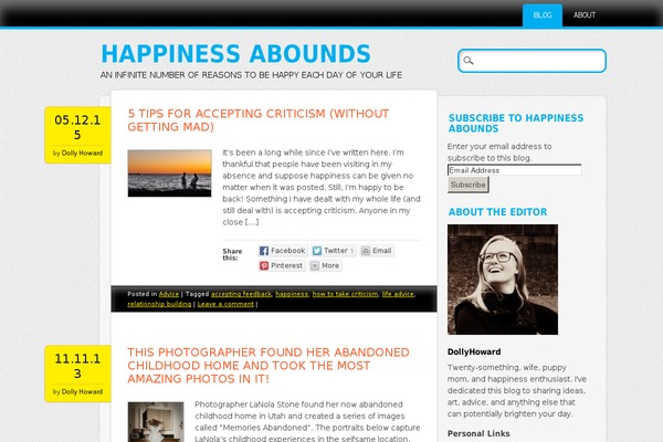 Newsworthy theme site design template sample