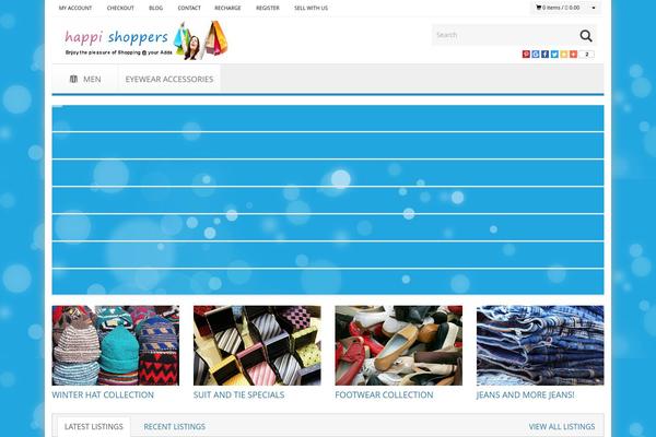 St theme site design template sample