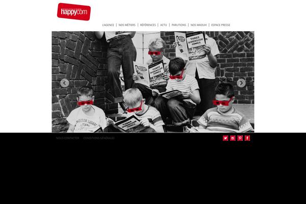 Yield theme site design template sample