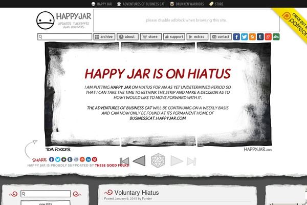 Site using Comic Easel plugin
