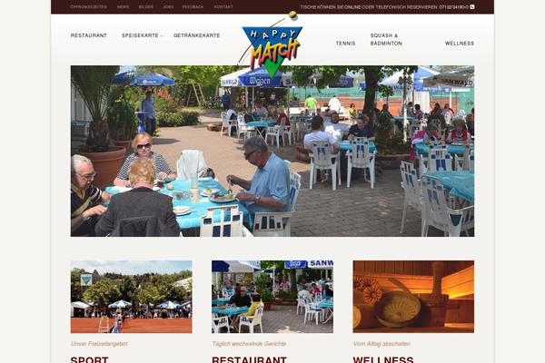Chicago theme site design template sample