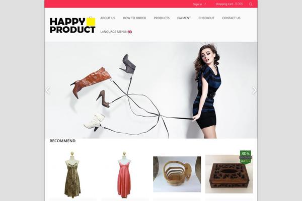 Idstore theme site design template sample