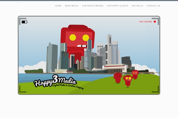 Zig Zag theme site design template sample