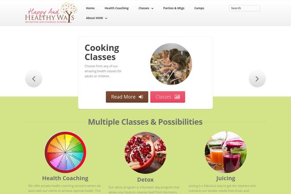 happyandhealthyways.com site used Rt_acacia_wp