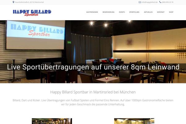 Albar theme site design template sample