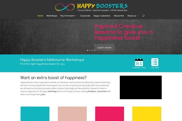 Divi theme site design template sample