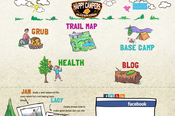 Hc theme site design template sample