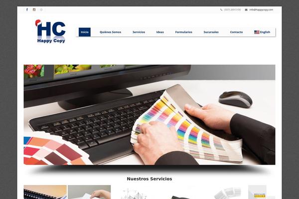 Hotshot theme site design template sample