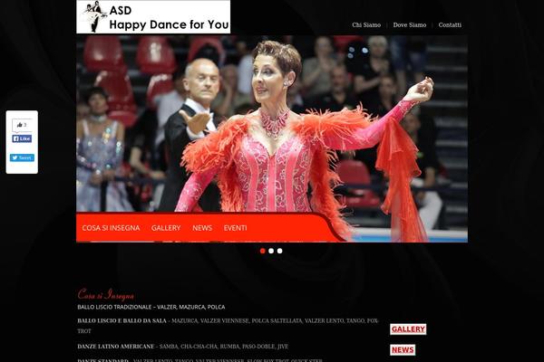 Tango theme site design template sample
