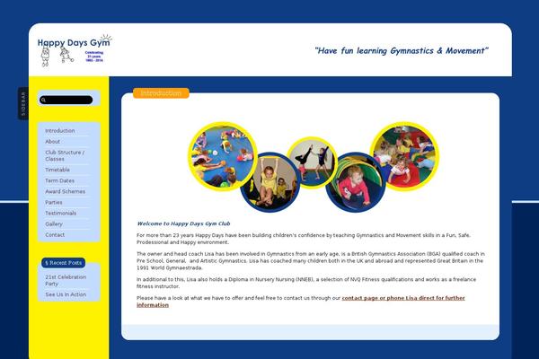 Ahimsa theme site design template sample