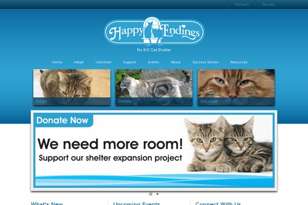 Roots theme site design template sample