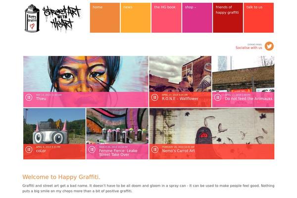 One Touch theme site design template sample