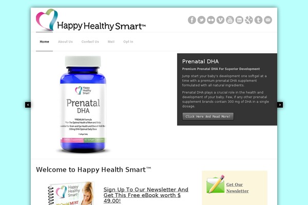 happyhealthysmart.com site used Yourcompany