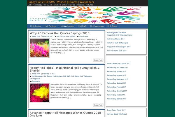 happyholispot.com site used Eleven40 Pro