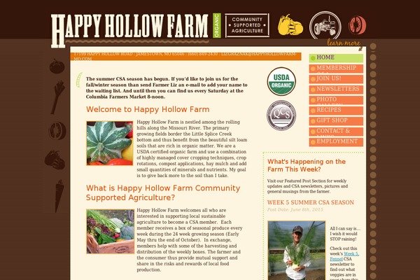 Site using Collapsible Elements plugin
