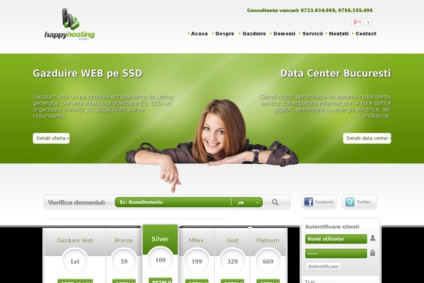 Happy theme site design template sample