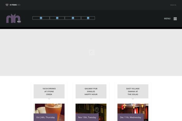 Site using AnyWP MailChimp plugin