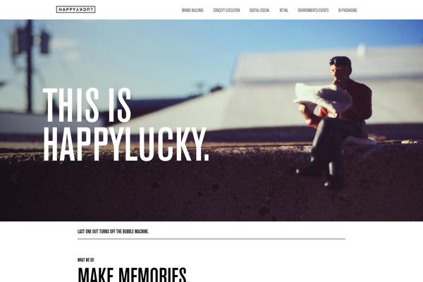 happylucky.com site used Happy