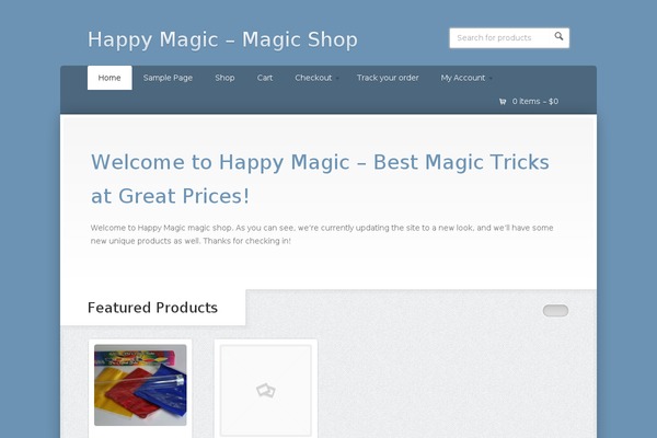 Wootique theme site design template sample