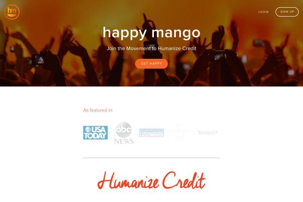 happymangocredit.com site used Flat