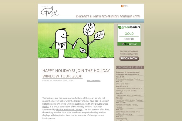 Felix theme site design template sample