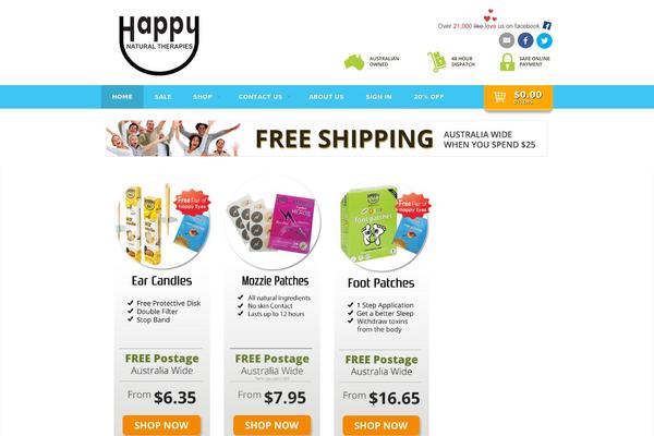 Shelflife theme site design template sample