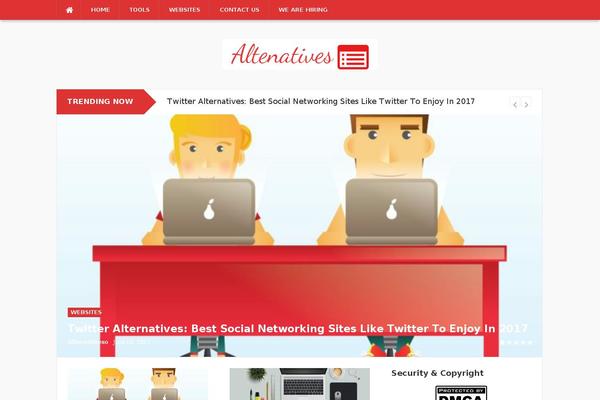 Generate Pro theme site design template sample