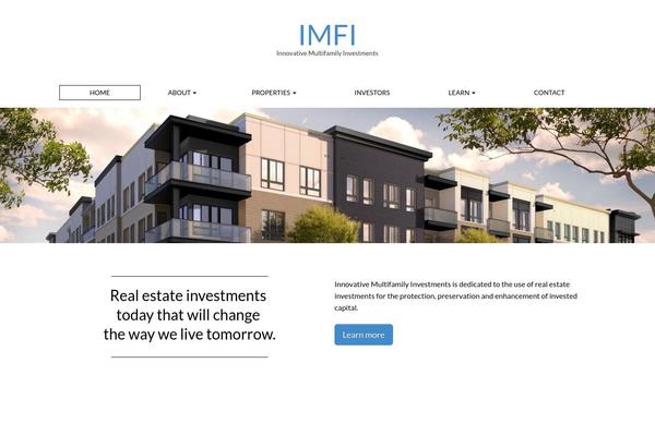 Matheson Pro theme site design template sample