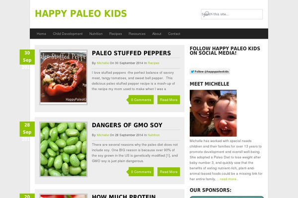 GreenChili theme site design template sample