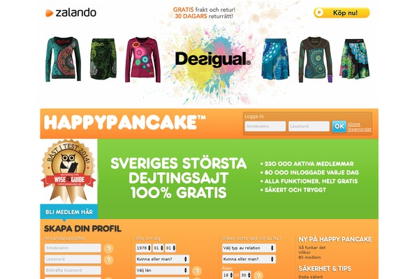 BUCKET website example screenshot