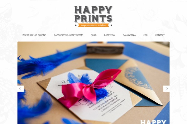happyprints.pl site used Slider Responsive Theme