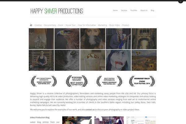 Aware theme site design template sample