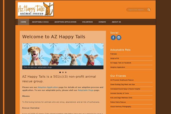 Site using Petfinder Listings plugin