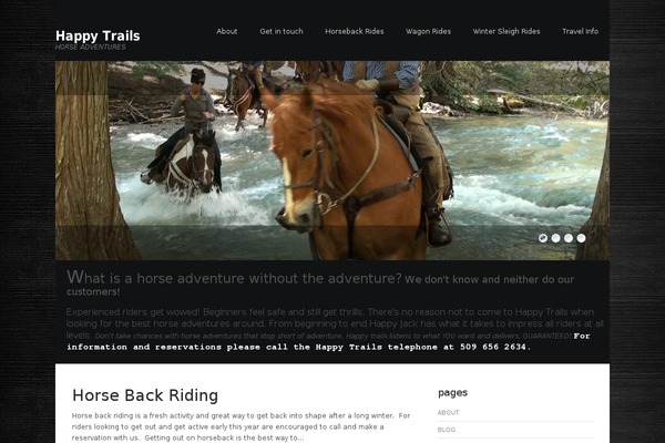 Sparky theme site design template sample