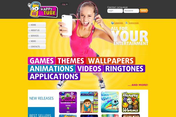 Brooklyn theme site design template sample