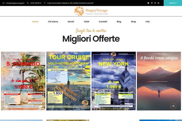 SetSail theme site design template sample